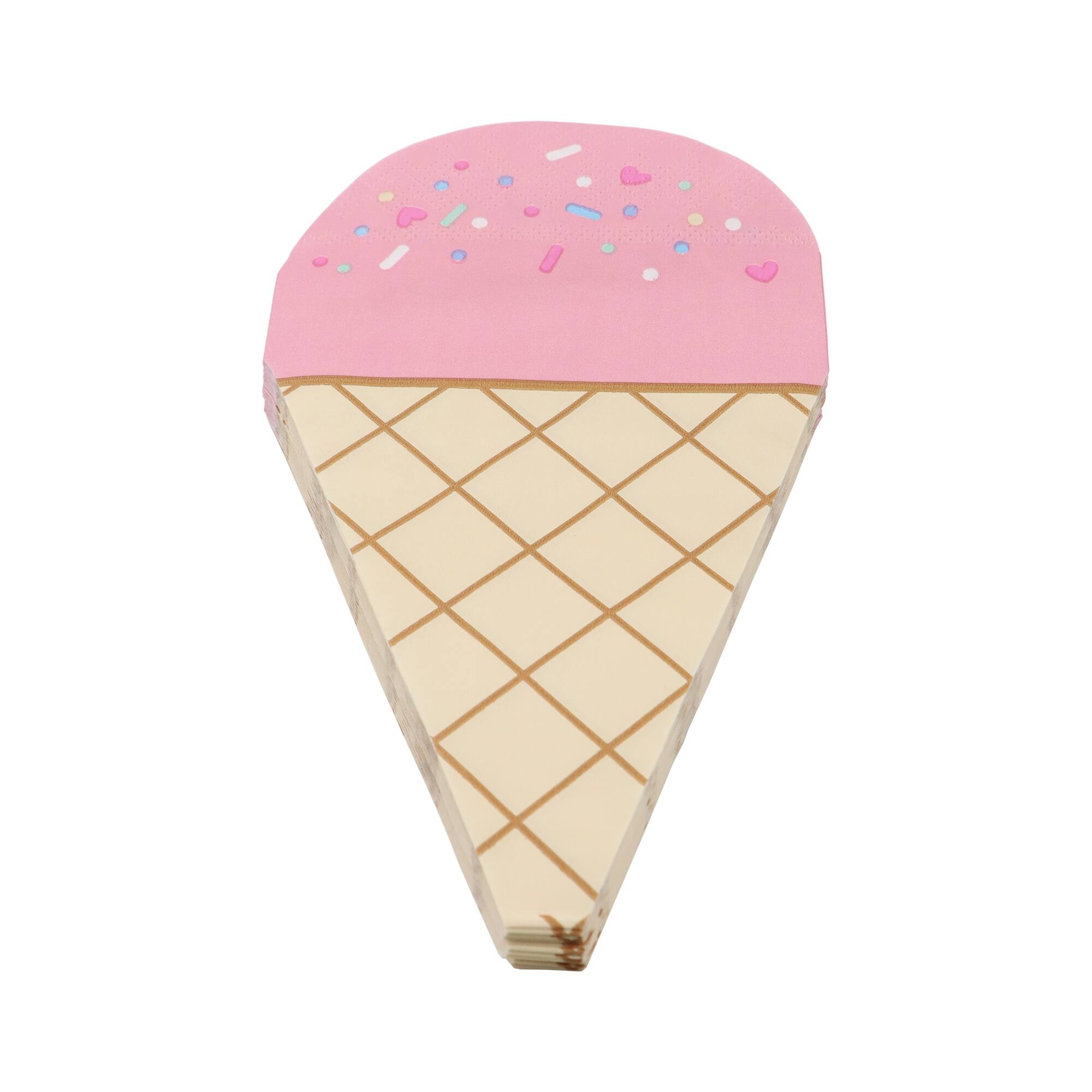 12 Packs: 20 ct. (240 total) Ice Cream Cone Guest Napkins by Celebrate It™